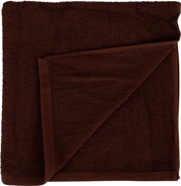 Фото - Рушник банний GM Textile махровий коричневий 70x140