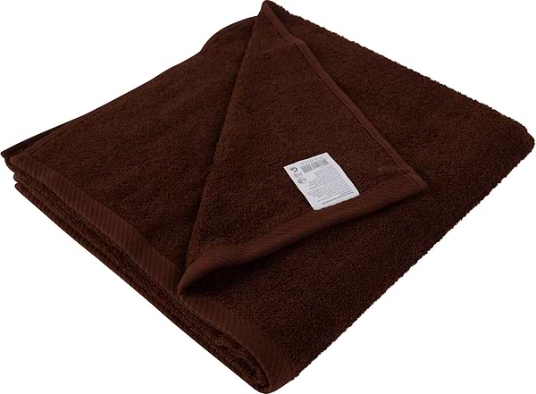 Фото - Рушник банний GM Textile махровий коричневий 70x140