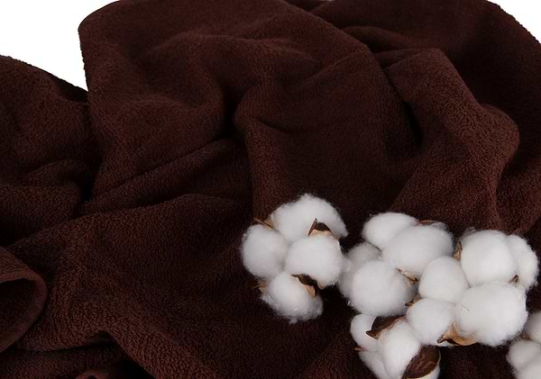 Фото - Рушник для обличчя GM Textile махровий коричневий 50x90