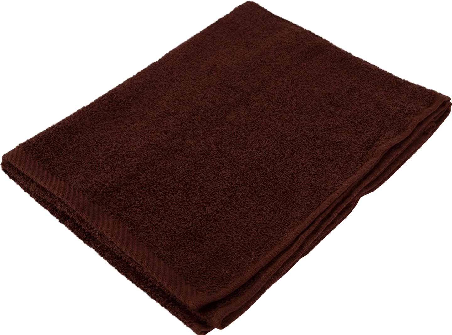 Полотенце для лица GM Textile махровое коричневый 50x90 - Фото 1