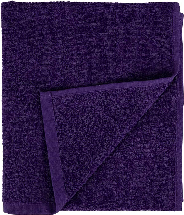 Фото - Рушник для обличчя GM Textile махровий фіолетовий 50x90