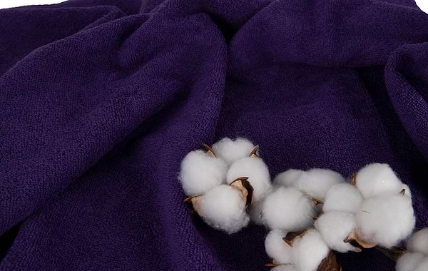 Фото - Рушник для обличчя GM Textile махровий фіолетовий 50x90