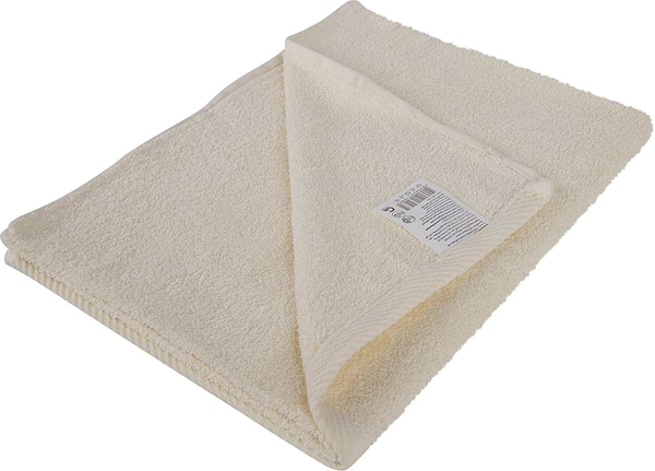 Фото - Рушник для обличчя GM Textile махровий ванільний 50x90
