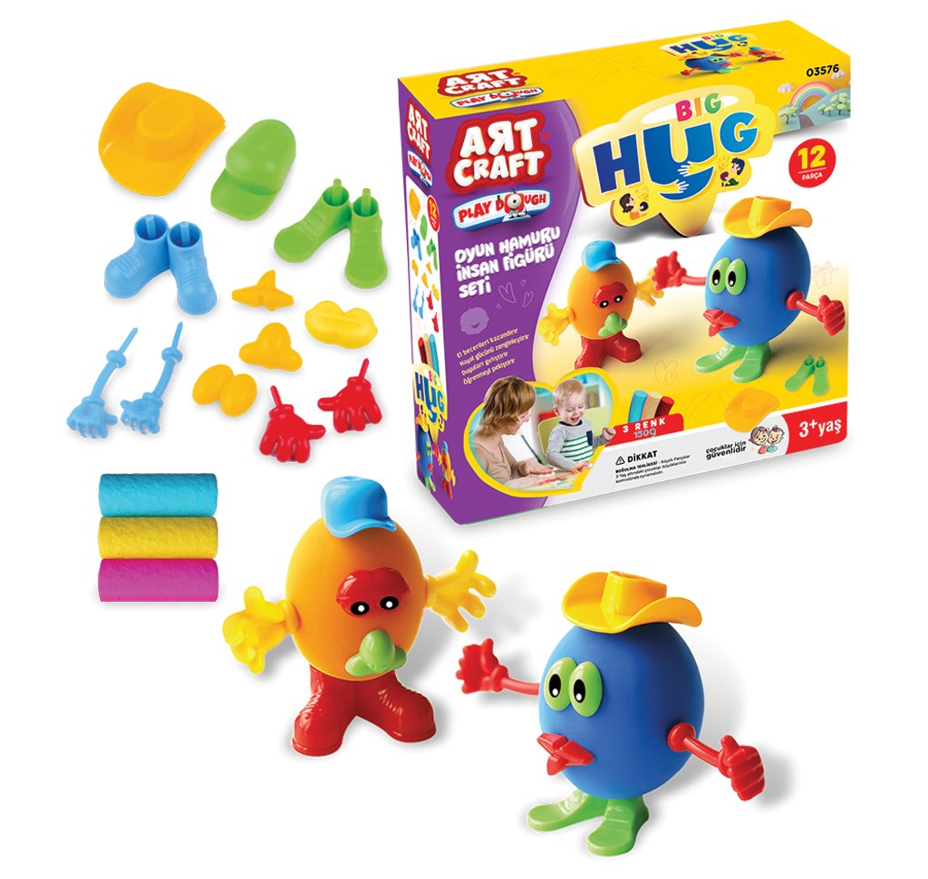 Ліплення з тіста dede Фігурки Art Craft 150 г (03576)