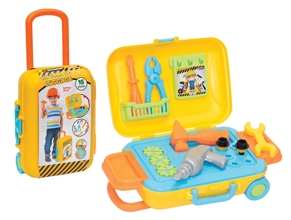 Сюжетно-ролевая игра. Набор-профессий dede Набор инструментов в чемодане (03483)