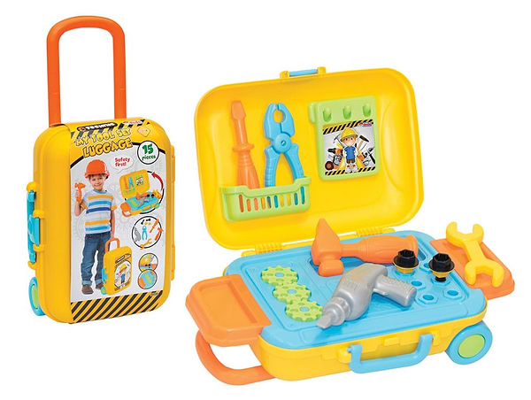 Фото - Сюжетно-ролевая игра. Набор-профессий dede Набор инструментов в чемодане (03483)