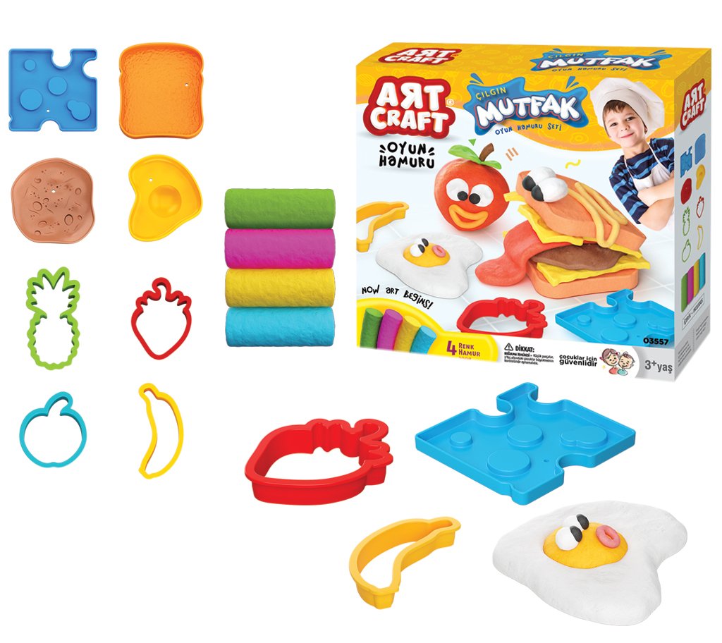 Ліплення з тіста dede Кулінарія Art Craft 200 г (03557)