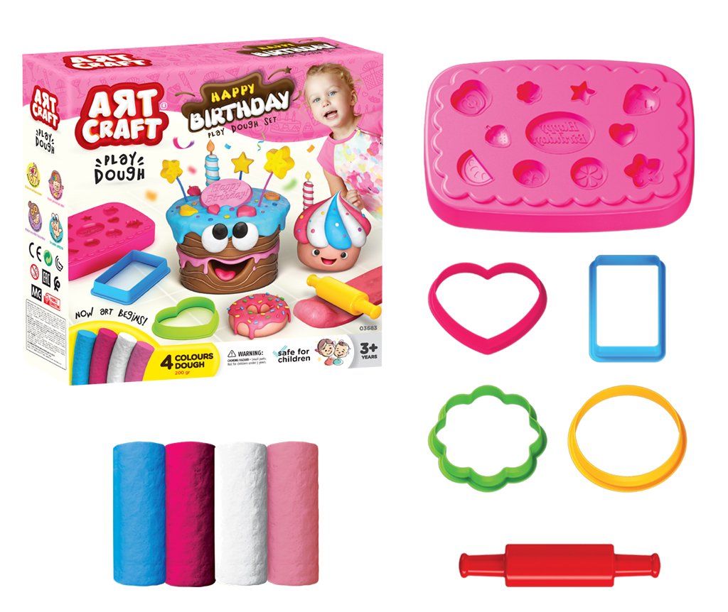 Лепка из теста dede Торт Art Craft 200 г (03683)