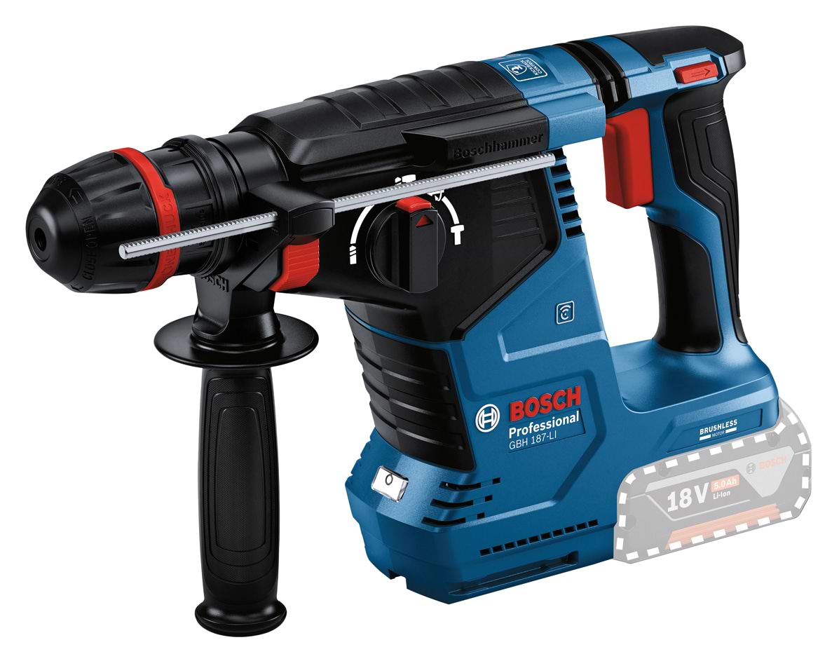 Перфоратор Bosch GBH 187-LI без АКБ и ЗУ (0.611.923.120)