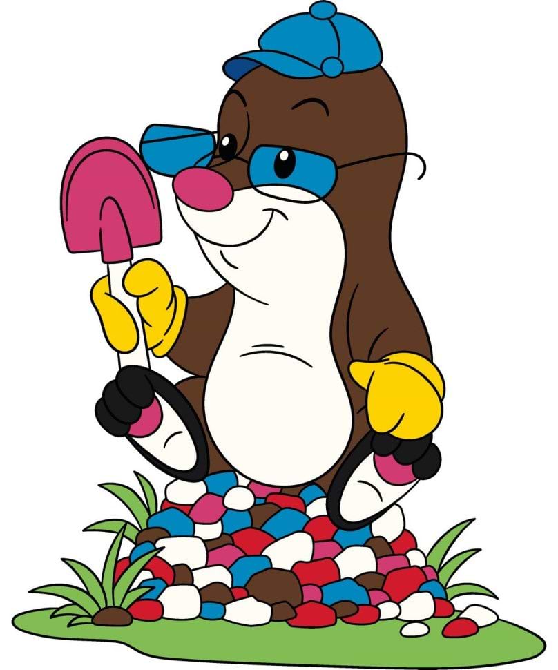 Раскраски ArtCraft Крот 25х30 см (15116-AC)