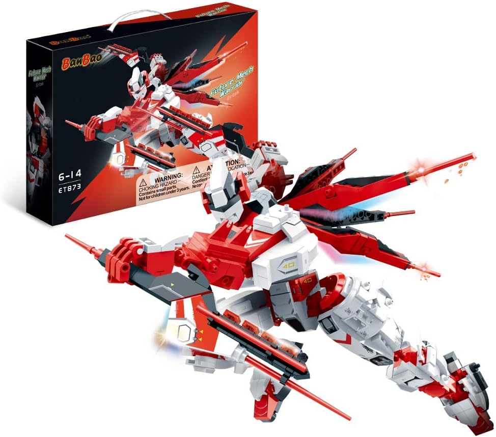 Пластиковий конструктор Banbao Механічні воїни Ертек (689 елм.) (ET873)