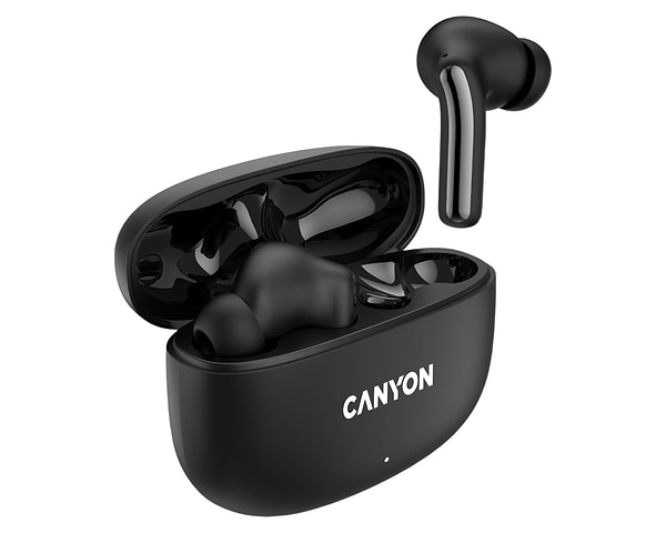 Фото - Навушники вкладиші бездротові TWS Canyon OnGo 9 Black (CNS-TWS9B)