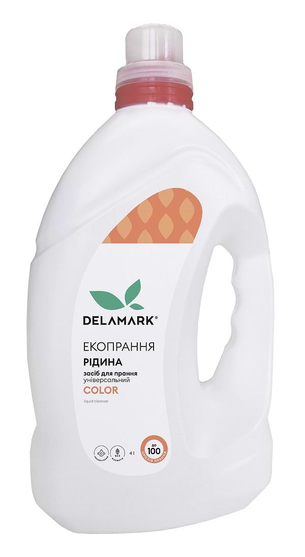 Фото - Гель для прання DeLaMark Color рідина 4 л (4820152331977)
