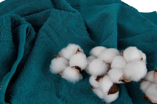 Фото - Рушник для обличчя GM Textile махровий ізумрудний Цезар 50х90