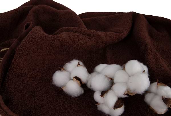 Фото - Рушник банний GM Textile махровий коричневий Цезар 70х140