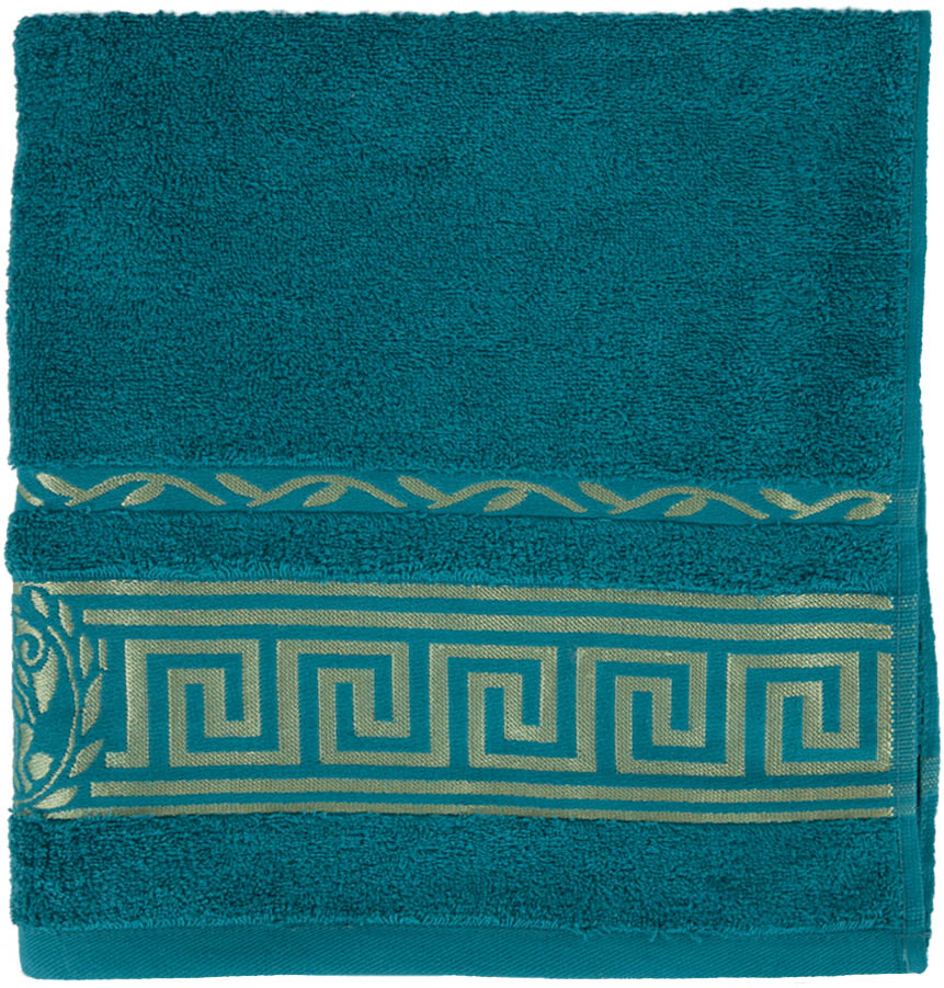 Фото - Рушник банний GM Textile махровий ізумрудний Цезар 70х140