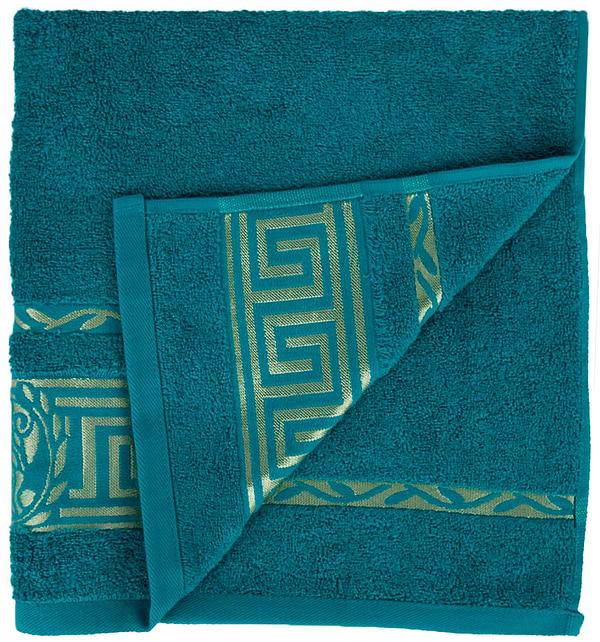 Фото - Рушник банний GM Textile махровий ізумрудний Цезар 70х140