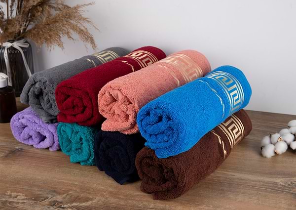 Фото - Полотенце банное GM Textile махровый терракот Цезарь 70х140