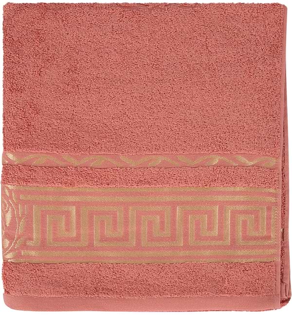 Фото - Полотенце банное GM Textile махровый терракот Цезарь 70х140