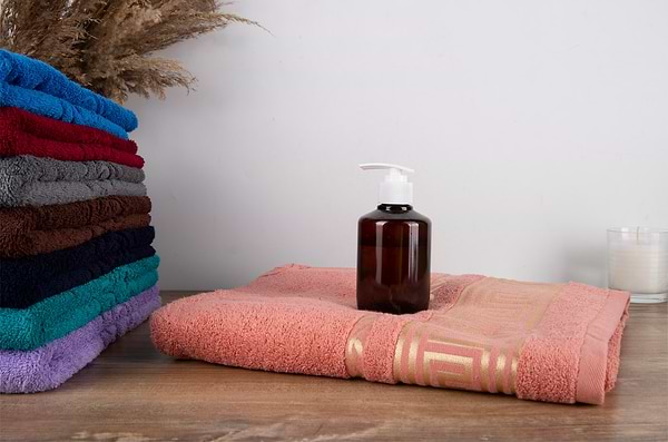 Фото - Полотенце банное GM Textile махровый терракот Цезарь 70х140