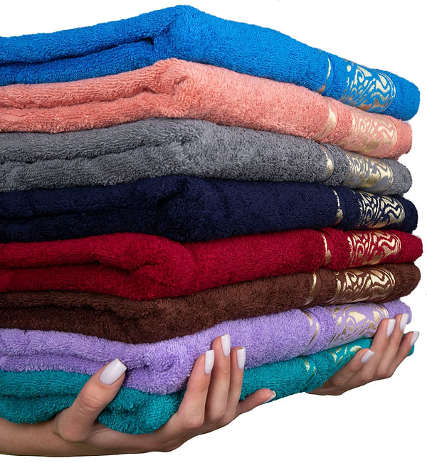 Фото - Полотенце банное GM Textile махровый терракот Цезарь 70х140