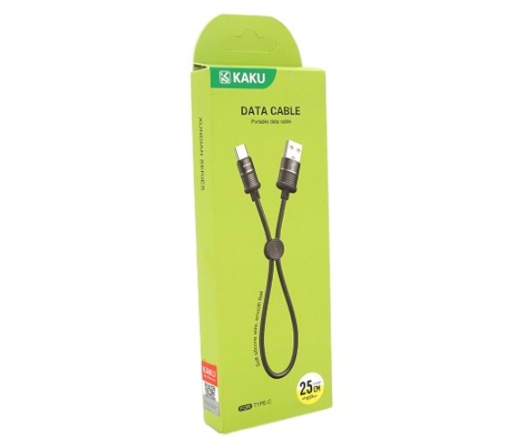 Фото - Кабель синхронізації даних iKaku KSC-351 XUNDIAN series for iPhone 0,25 м Black (KSC-351-L)