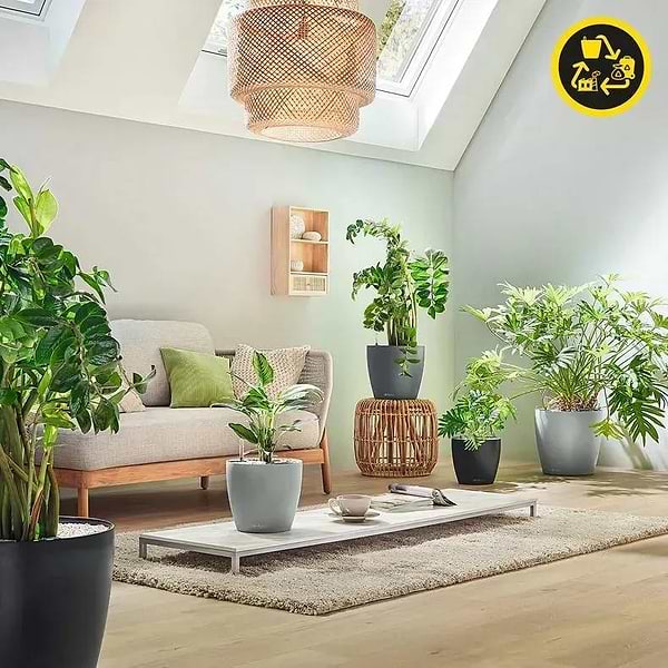 Фото - Вазон Lechuza CLASSICO Color ECO 35 сірий 18933