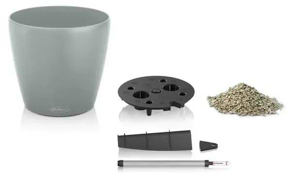 Фото - Вазон Lechuza CLASSICO Color ECO 35 сірий 18933