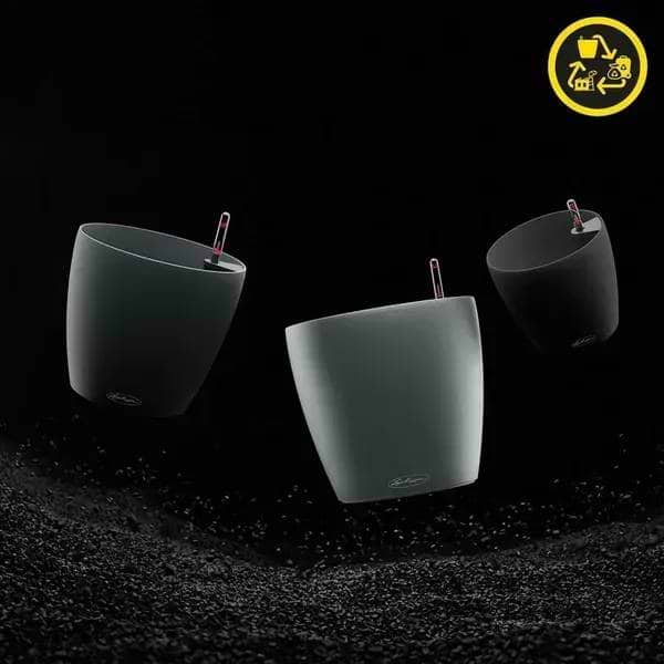 Фото - Вазон Lechuza CLASSICO Color ECO 35 сірий 18933