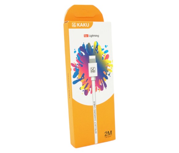 Фото - Кабель синхронізації даних iKaku KSC-332 YOUCHUANG for iPhone 2 м White (KSC-332-L)