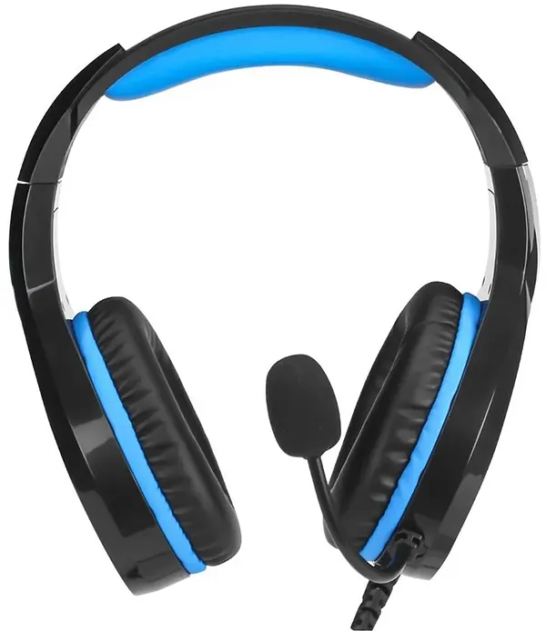 Фото - Гарнитура проводная игровая HP DHE-8010 Blue LED, Black