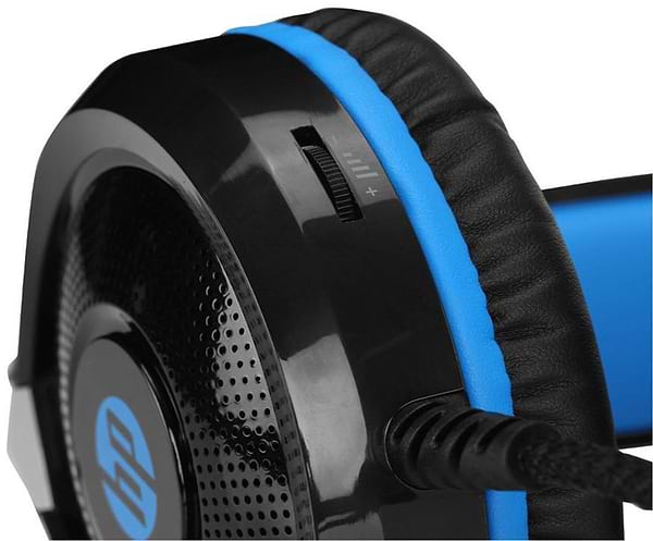 Фото - Гарнитура проводная игровая HP DHE-8010 Blue LED, Black