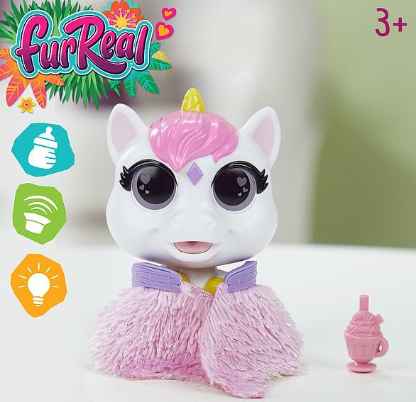 Фото - Інтерактивна іграшка Hasbro FurReal Friends "фентезійних Годування", в асорт. (F1825 FRR AIRINA THE UNICORN)