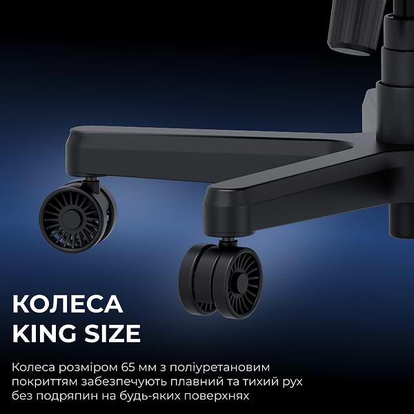 Фото - Кресло для геймеров Anda Seat Kaiser 3E XL Black PVC (AD23YC-XL-08-B-PV/C-B01)