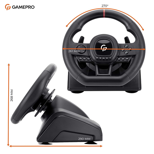 Фото - Кермо GamePro PC/XBOX360/XBOXONE/ SWITCH/PS3/PS4 (RW038PM)