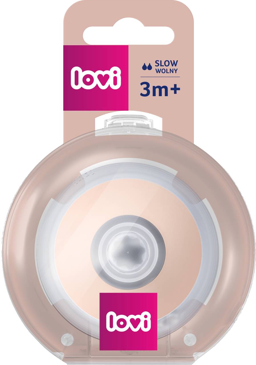 Малый поток соска детская силиконовая Lovi динамическая Mammafeel 3+ 1 шт. (18/732)
