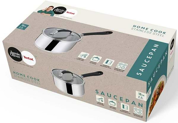 Фото - Ковш Tefal E3182375 Jamie Oliver Home Cook  18 см/2,2 л