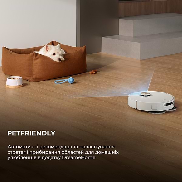 Фото - Робот-пылесос моющий Dreame Bot X40 Ultra Complete White (RLX63CE-2-Wh)