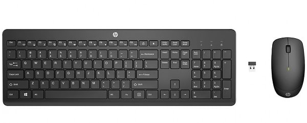 Фото - Клавіатура + миша бездротова HP 230 Wireless Mouse and Keyboard Combo Black (18H24AA)