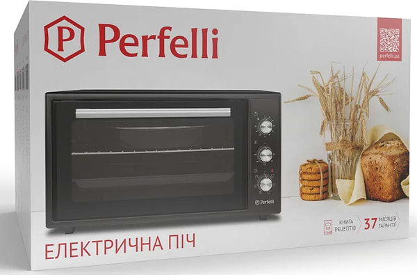 Фото - Печь электрическая Perfelli TRIMO 48 BLACK