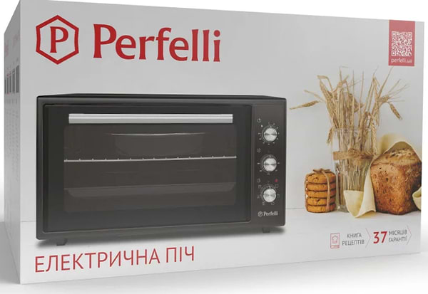 Фото - Уцінка - Піч електрична Perfelli TRIMO 48 GREY