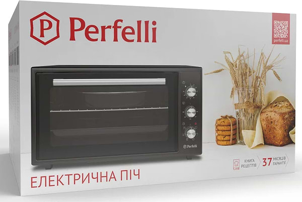 Фото - Піч електрична Perfelli TRIMO 48 RED