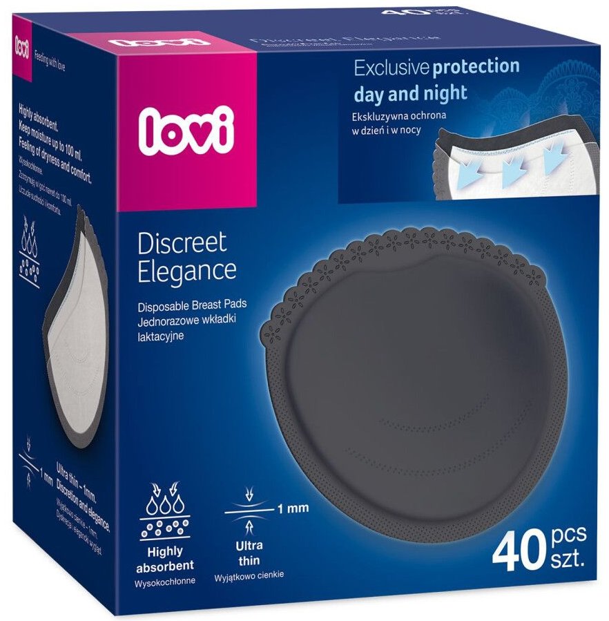 Прокладки для груди Lovi Discreet Elegance 40 шт. (19/612)