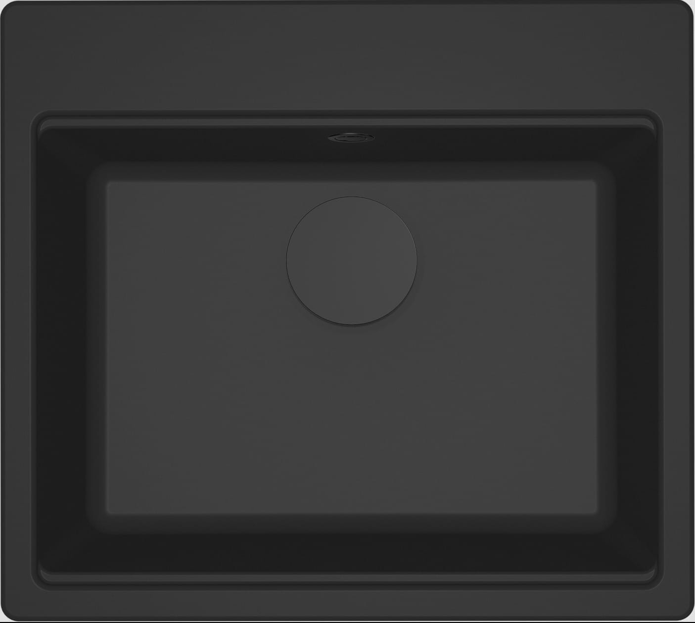 Мойка кухонная Elleci TIME 105 on top nero 40