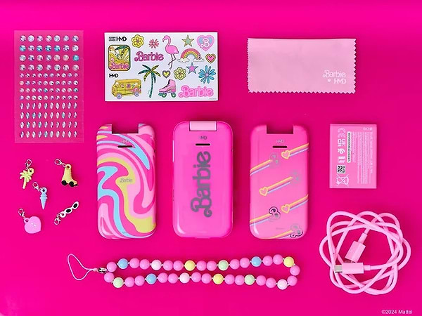 Фото - Мобильный телефон HMD Barbie Phone Pink