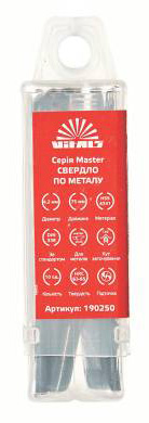 Свердло VITALS HSS 4341 4,2 10 шт. Master (190250)
