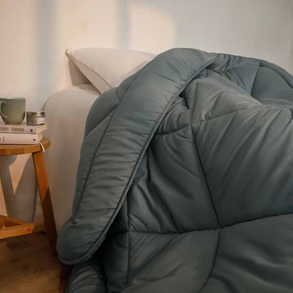 Фото - Одеяло всесезонное полуторное MirSon Тенсель №9006 Eco Light Gray 140x205 см (2200005995167)