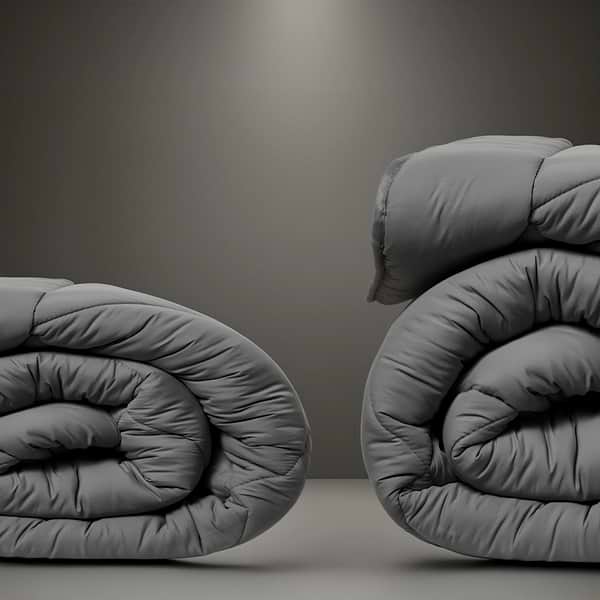 Фото - Одеяло всесезонное полуторное MirSon Тенсель №9006 Eco Light Gray 140x205 см (2200005995167)