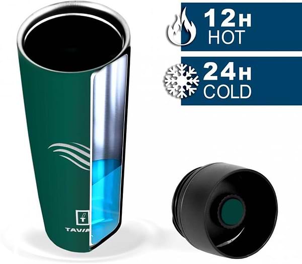 Фото - Термокружка Tavialo 460 мл Green (190460108)