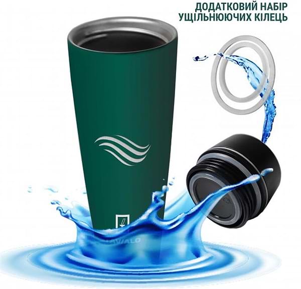 Фото - Термокружка Tavialo 460 мл Green (190460108)